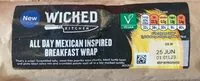 Mängden socker i All day Mexican inspired breakfast wrap