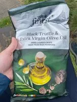 Mängden socker i Black Truffle & Extra Virgin Olive Oil Crisps