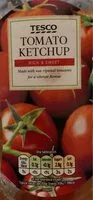 Mängden socker i Tesco tomato ketchup
