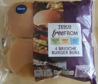 Mängden socker i 4 Brioche Burger Buns