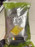 Mängden socker i Sour cream and chive crisps