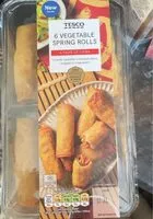 Mängden socker i 6 vegetable spring rolls