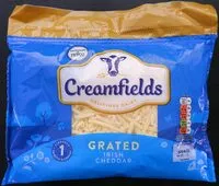 Mängden socker i Grated Irish Cheddar