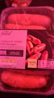 Mängden socker i Chicken Sausage
