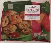 Mängden socker i Plant chef meat free sausage rolls