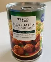 Mängden socker i Meatballs in tomato sauce
