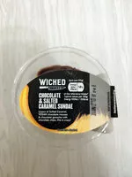 Mängden socker i Chocolate and salted caramel sundae