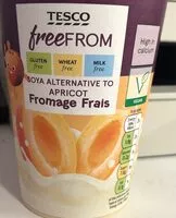 Mängden socker i Free from soya altervative to apricot Fromage Frais