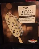 Mängden socker i 3 Cookies & Cream Ice Creams 330ml