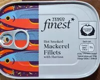 Mängden socker i Mackerel Fillets with Harissa