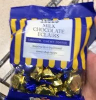 Mängden socker i Milk chocolate eclairs