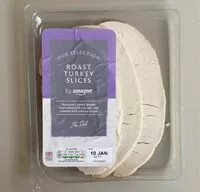 Mängden socker i Roast turkey slices