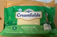 Mängden socker i Medium cheddar