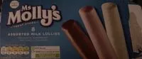 Mängden socker i Ms Molly’s assorted milk lollies