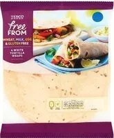 Mängden socker i Free From White Tortilla Wraps