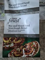 Mängden socker i Rye and mixed seed sourdough bread