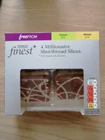 Mängden socker i Millionaire shortbread slices