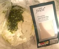 Mängden socker i Pecorino and basil dip