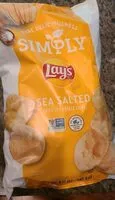 Mängden socker i Simply Lay's sea salted chips