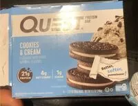 Mängden socker i Cookies and cream protein bar