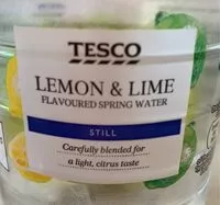 Mängden socker i Tesco Lemon & Lime Spring Water
