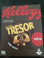 Mängden socker i Kellogg's Tresor Dark Choco