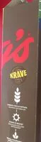 Mängden socker i Krave dark choco