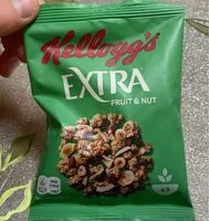 Mängden socker i Kellogg’s extra fruit & nut