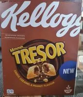 Mängden socker i Tresor choco caramel peanut