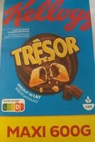 Mängden socker i Tresor de Kellogg's