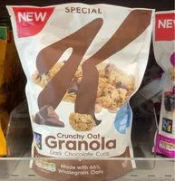 Mängden socker i Special K Granola Chocolate