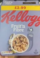 Mängden socker i kellogs fruit and fibre