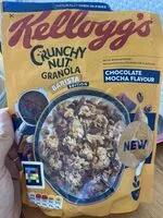 Mängden socker i Crunchy nut granola barista édition