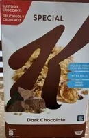 Mängden socker i special K dark chocolate