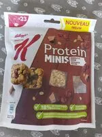 Mängden socker i Céréales Special K Protein Mini Chocolat & Raisin