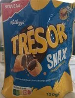 Mängden socker i Trésor snax chocolat au lait