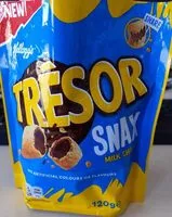 Mängden socker i Tresor Snax Milk Choco