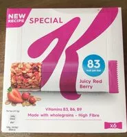 Mängden socker i Special K bar