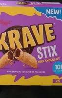 Mängden socker i Krave Stick milk chocolate