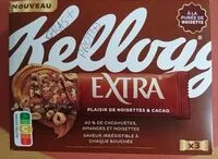 Mängden socker i Barres Extra noisettes et cacao
