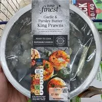 Mängden socker i Garlic & butter king prawns