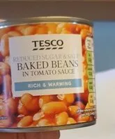 Mängden socker i Reduced salt tesco baked beans