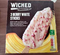 Mängden socker i Berry White Sticks