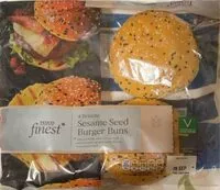 Mängden socker i Sesame seed burger buns