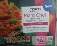 Mängden socker i Tesco Plant Chef Meat-free sweet chili pieces