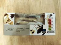 Mängden socker i Cookies & cream cheesecake slices