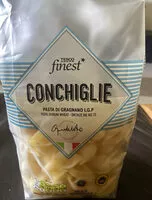 Mängden socker i conchiglie