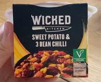 Mängden socker i Sweet potatoe & 3 bean chilli