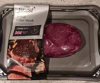 Mängden socker i Tesco finest british fillet steak