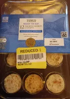 Mängden socker i smoked salmon canapés